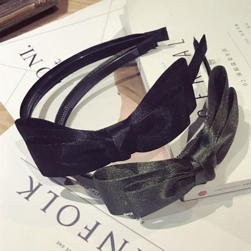 New Fabric Colorful Handmade Double Bow Headband Nhsm157829