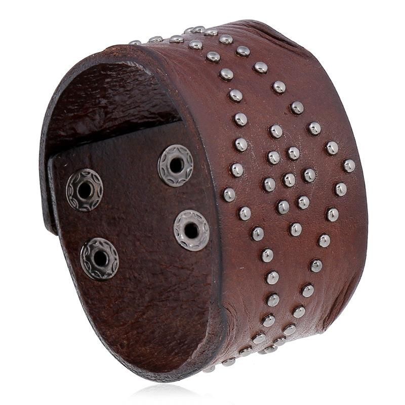 Vintage Leather Simple Leather Bracelet