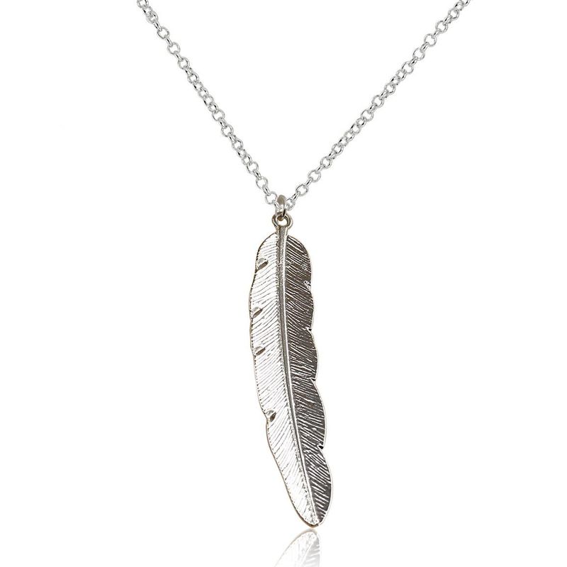 Fashion Alloy Leaf Feather Women's Necklace