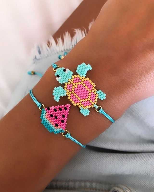 New Turtle Turtle Hand-woven Animal Pattern Jewelry Women's Bracelet Friendship Rope