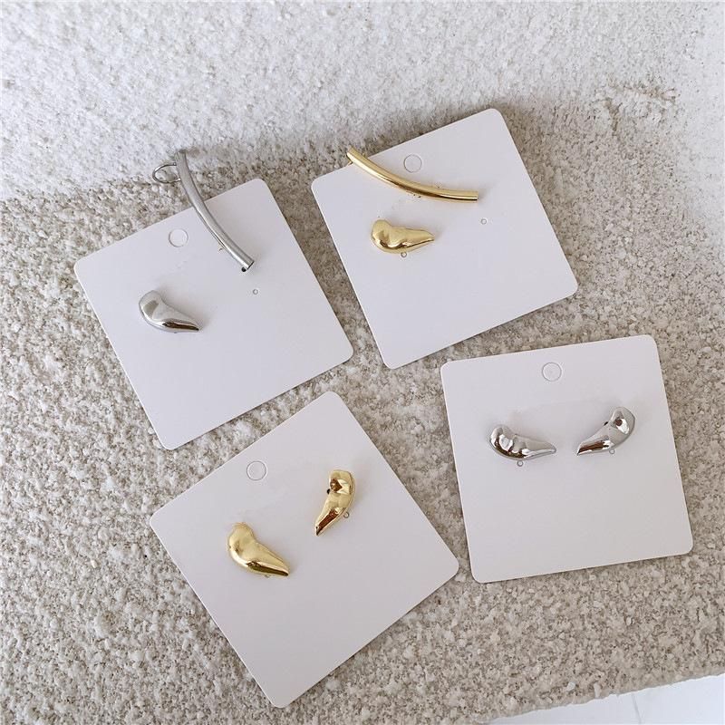 Individuality Asymmetric Cold Wind Shaped Integrated Ear Clip