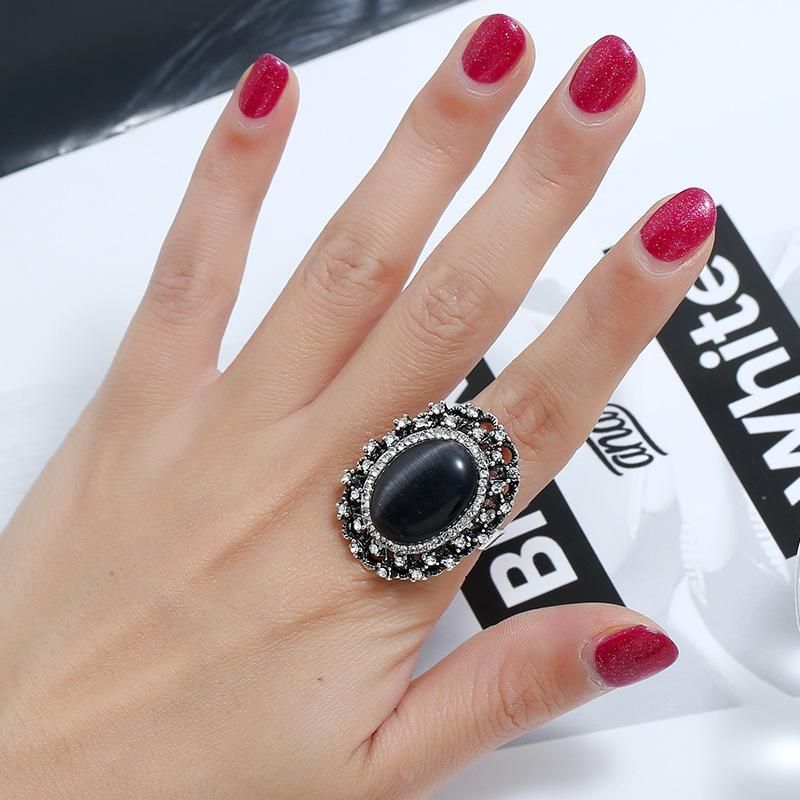 Accessories Creative Fashion Retro Exaggerated Ring Jewelry Women