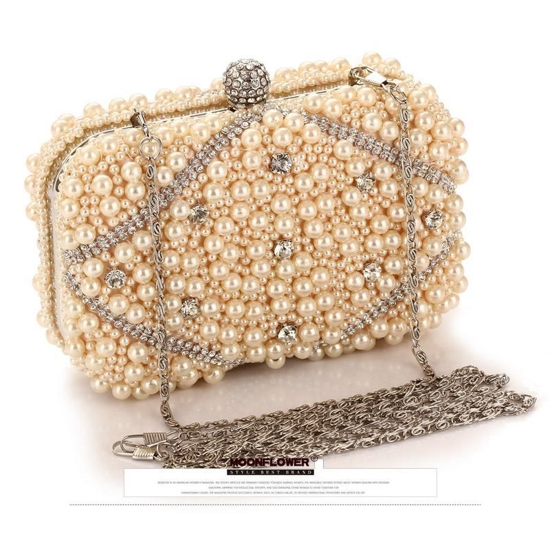 New Tide Bag Female Bag Beaded Embroidery Craft Evening Party Package