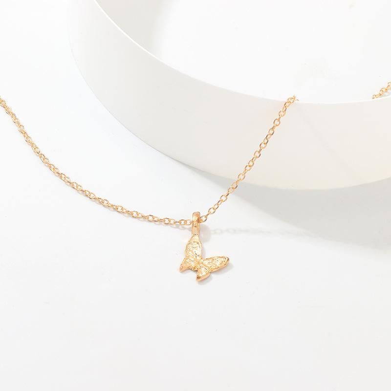 Fashion Item Pin Butterfly Necklace Fashion Simple Pendant Wholesales Fashion