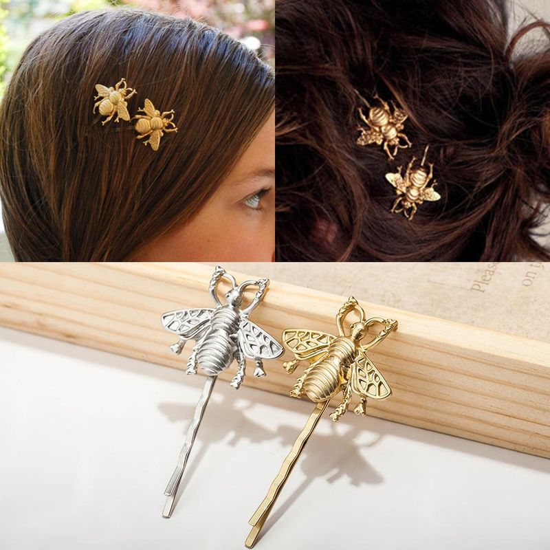 New Hair Accessories Jewelry Fashion Little Bee Hair Clip Side Clip Wholesale
