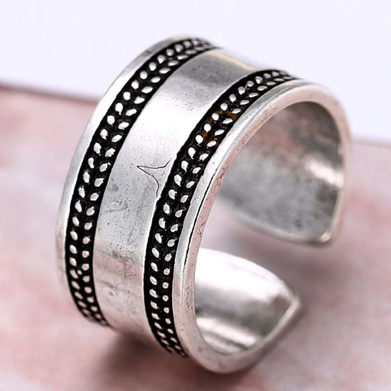 Wholesale Fashion Jewelry Metal Thai Silver Women's Open Ring