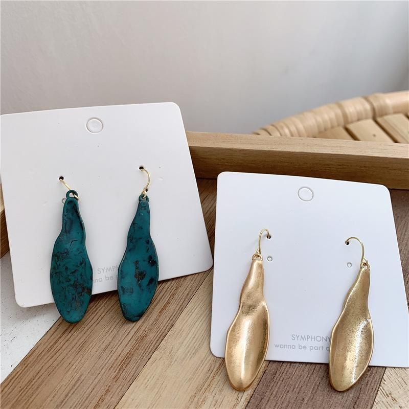 Irregular Frosted Earrings Short Personality Temperament Ear Jewelry Women Wholesales Fashion
