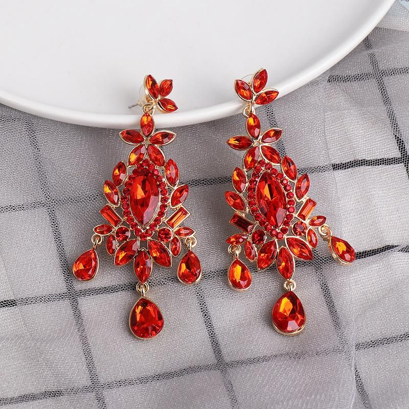 New Style Micro Stud Earrings Geometric Water Drop Earring Fashion Delicate Jewelry Wholesale