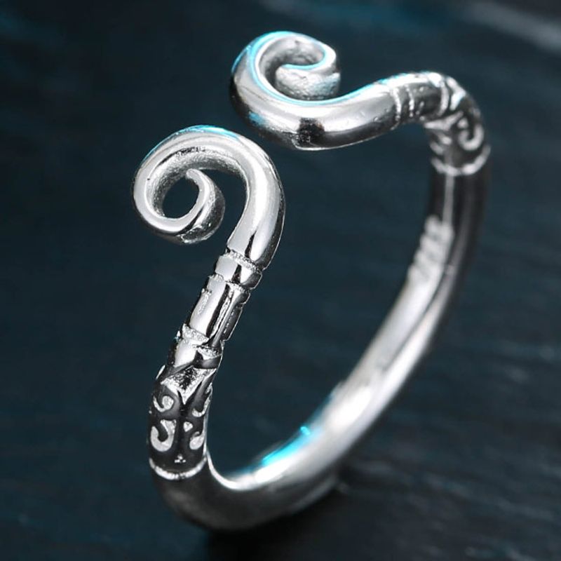 Cuff Charm Individual Open Ring