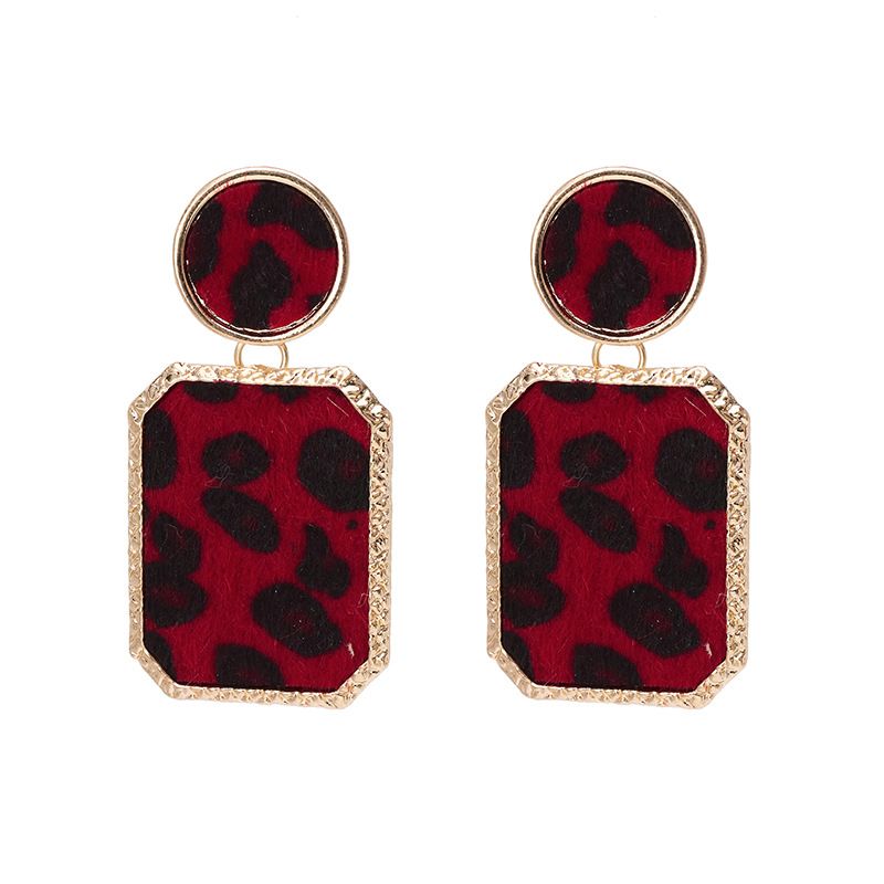 Alloy Fashion Geometric Earring  (red)  Fashion Jewelry Nhjj5571-red