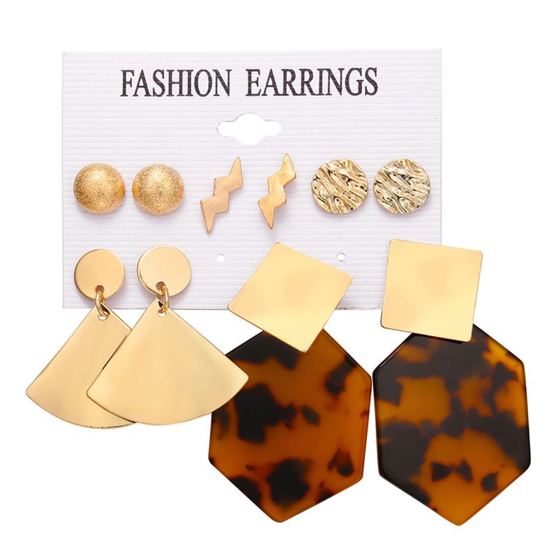 Alloy Fashion Geometric Earring  (gfm04-04)  Fashion Jewelry Nhpj0311-gfm04-04