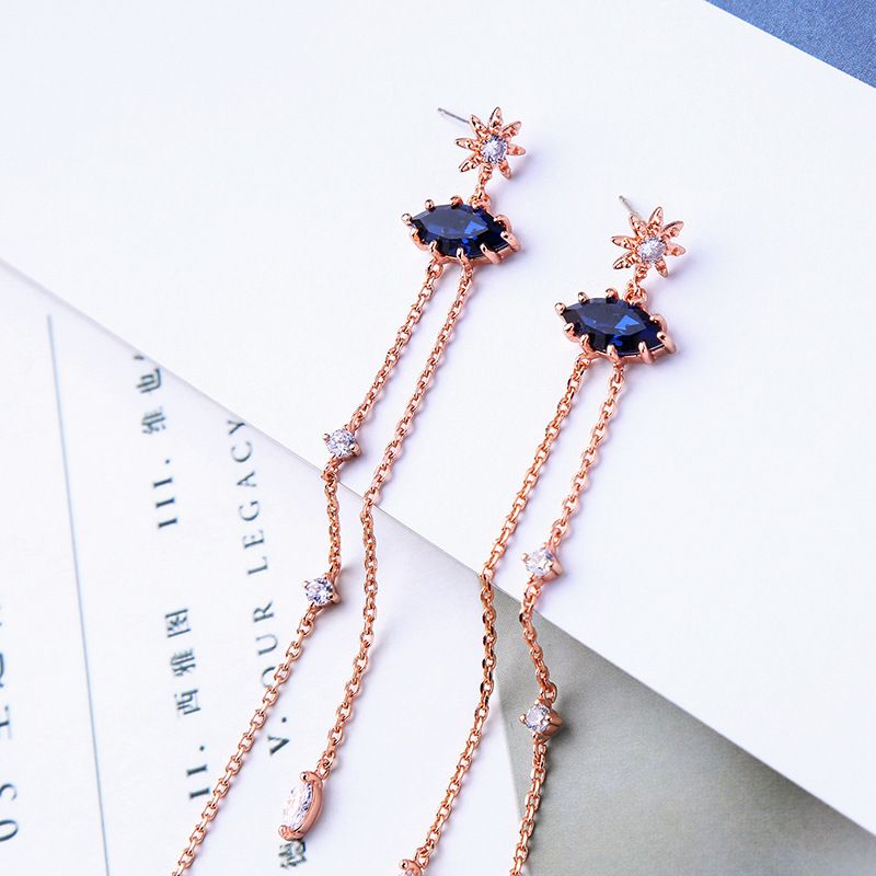Copper Korea Tassel Earring  (photo Color)  Fine Jewelry Nhqd6309-photo-color