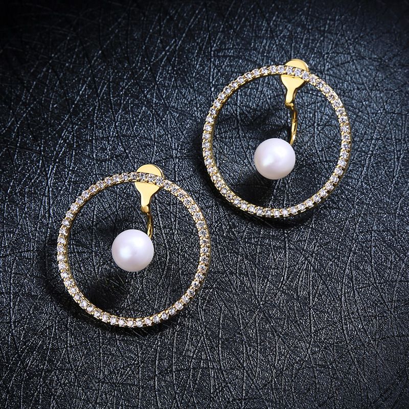 Copper Korea Geometric Earring  (photo Color)  Fine Jewelry Nhqd6320-photo-color