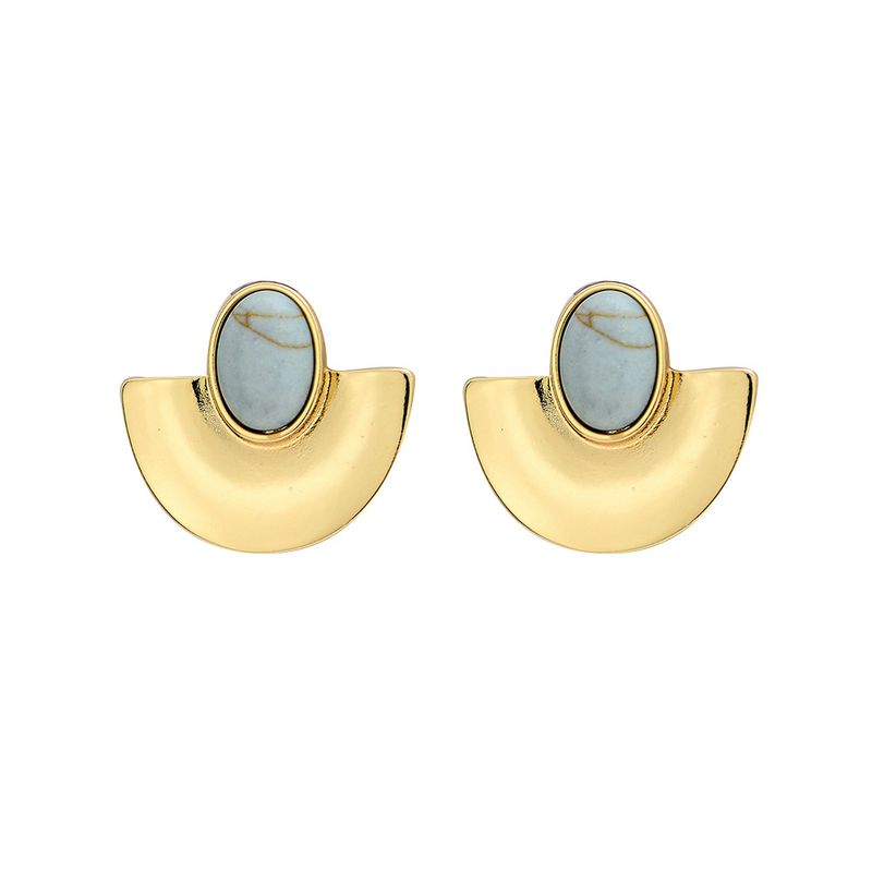 Alloy Fashion Geometric Earring  (ordinary Titanium Needle)  Fashion Jewelry Nhqs0593-ordinary-titanium-needle