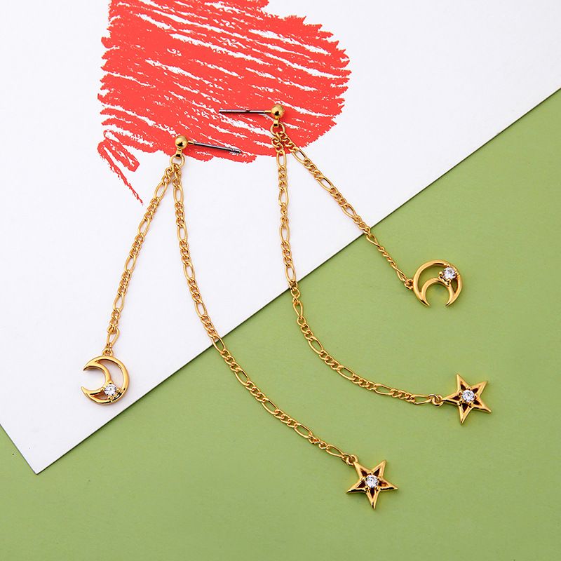 Copper Korea Geometric Earring  (photo Color)  Fine Jewelry Nhqd6364-photo-color
