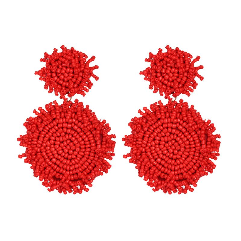 Alloy Fashion Tassel Earring  (red)  Fashion Jewelry Nhjj5656-red