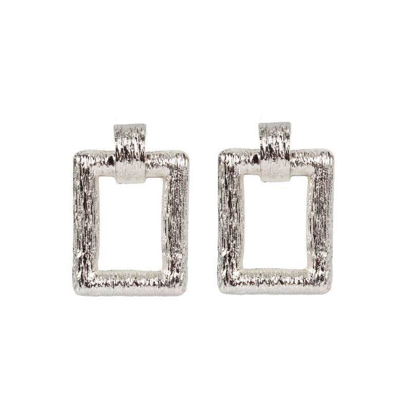 Alloy Fashion Geometric Earring  (white K)  Fashion Jewelry Nhct0526-white-k