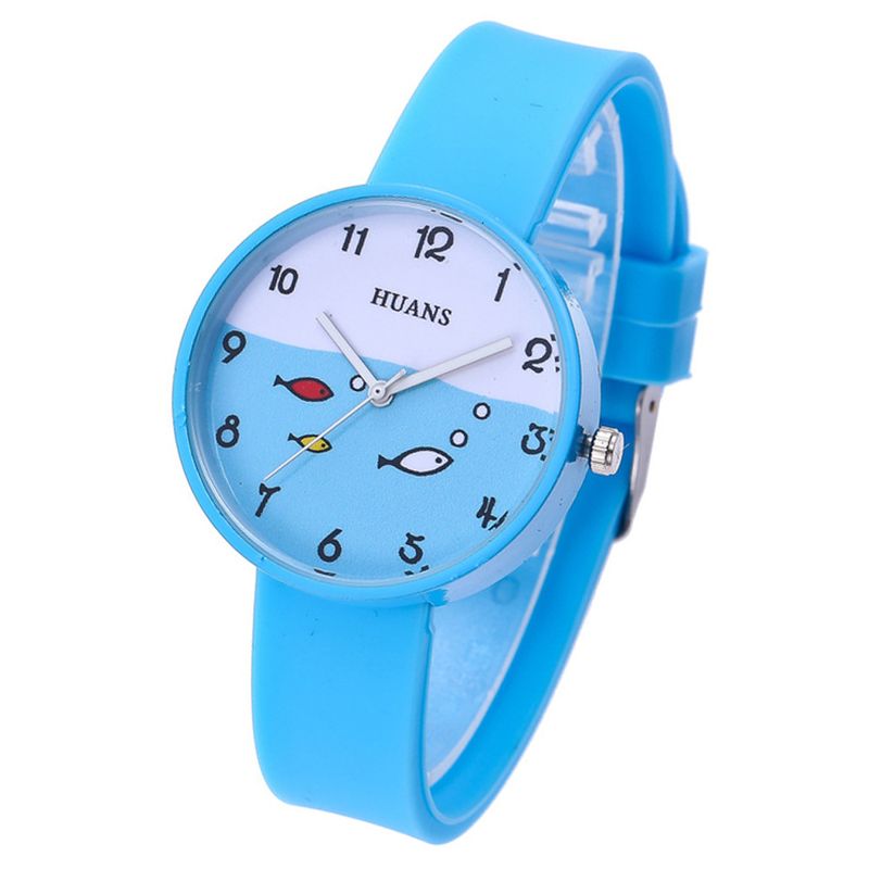 Alloy Fashion  Children S Watch  (1-blue)   Nhmm2339-1-blue