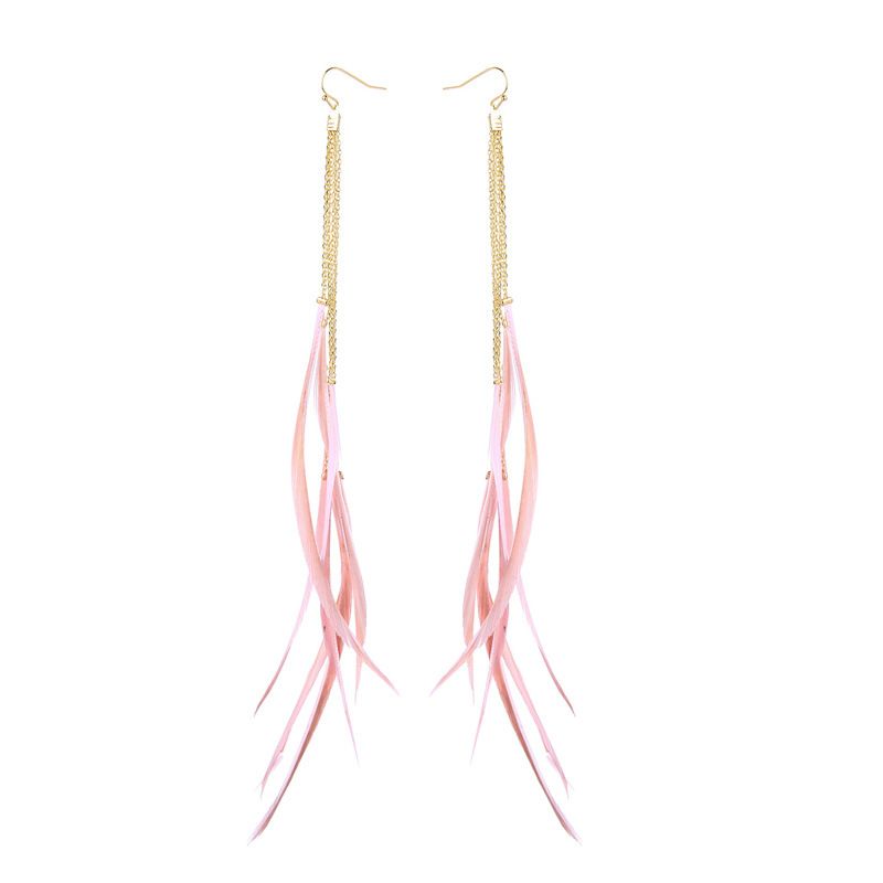 Alloy Fashion Tassel Earring  (red-1)  Fashion Jewelry Nhqd6381-red-1