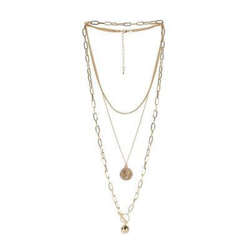 Alloy Fashion Geometric Necklace  (alloy)  Fashion Jewelry Nhyq0374-alloy