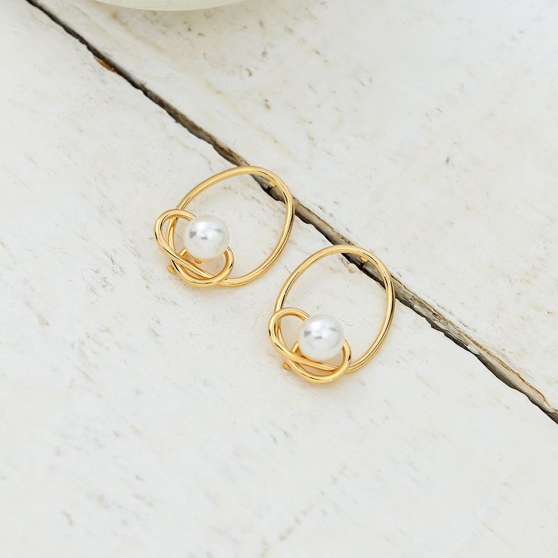 Alloy Simple Geometric Earring  (s925 Alloy Needle)  Fashion Jewelry Nhqs0611-s925-alloy-needle