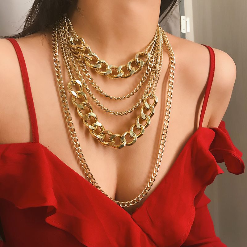 Alloy Simple Tassel Necklace  (alloy 2341)  Fashion Jewelry Nhxr2804-alloy-2341