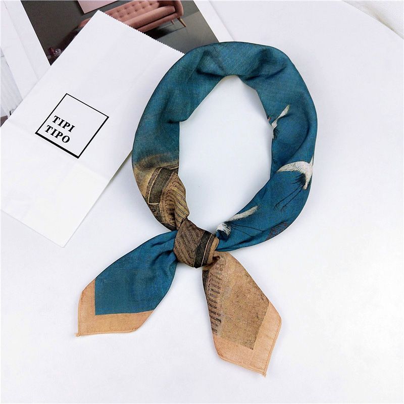 Alloy Vintage  Scarf  (song Huizong Ruihe Map)   Nhmn0375-song-huizong-ruihe-map