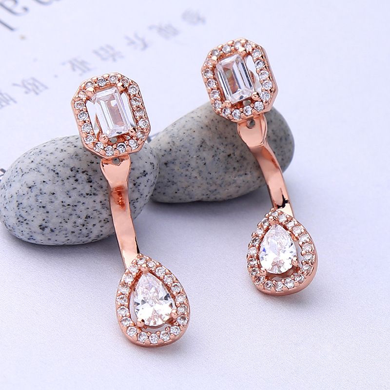 Copper Korea Geometric Earring  (photo Color)  Fine Jewelry Nhqd6344-photo-color