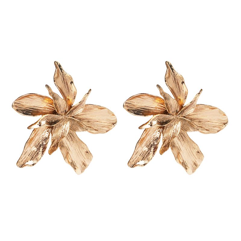 Alloy Fashion Flowers Earring  (51739)  Fashion Jewelry Nhjj5626-51739