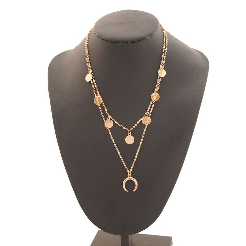 Alloy Fashion Geometric Necklace  (alloy)  Fashion Jewelry Nhks0517-alloy