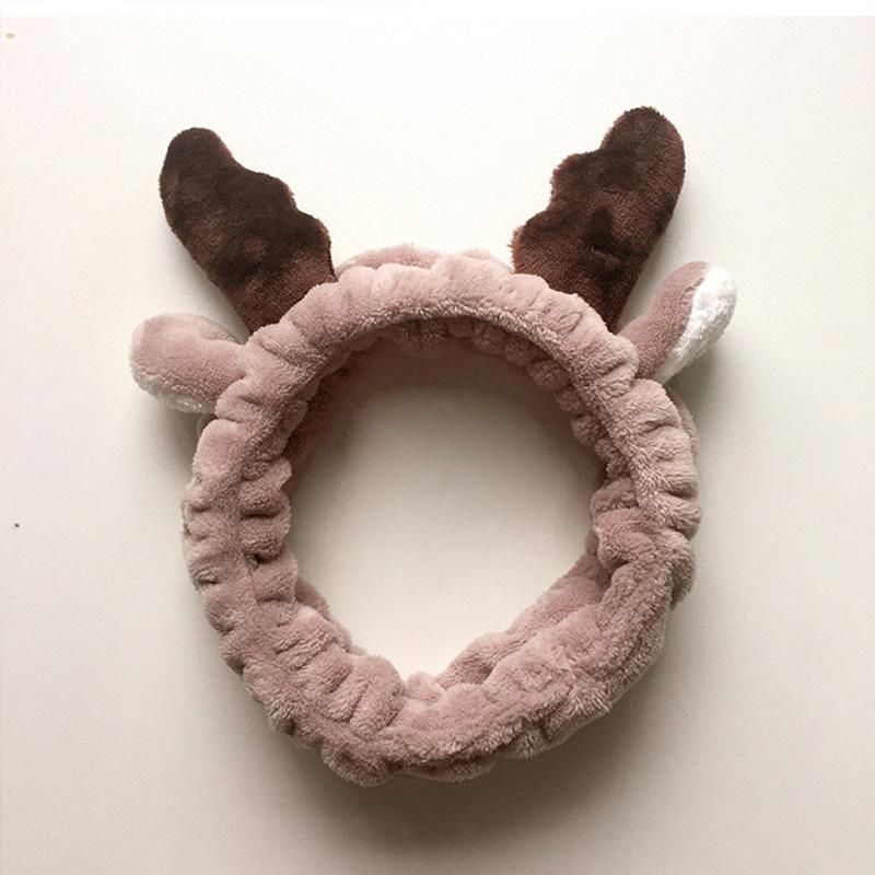 Womens Animal / Zodiac Handmade  Japanese Christmas Elk Antlers Soft Bundle Hair Accessories Kq190416117769
