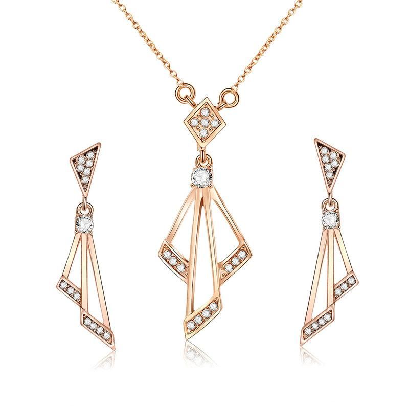 Womens Electroplated Alloy Jewelry Sets Nhxs123507