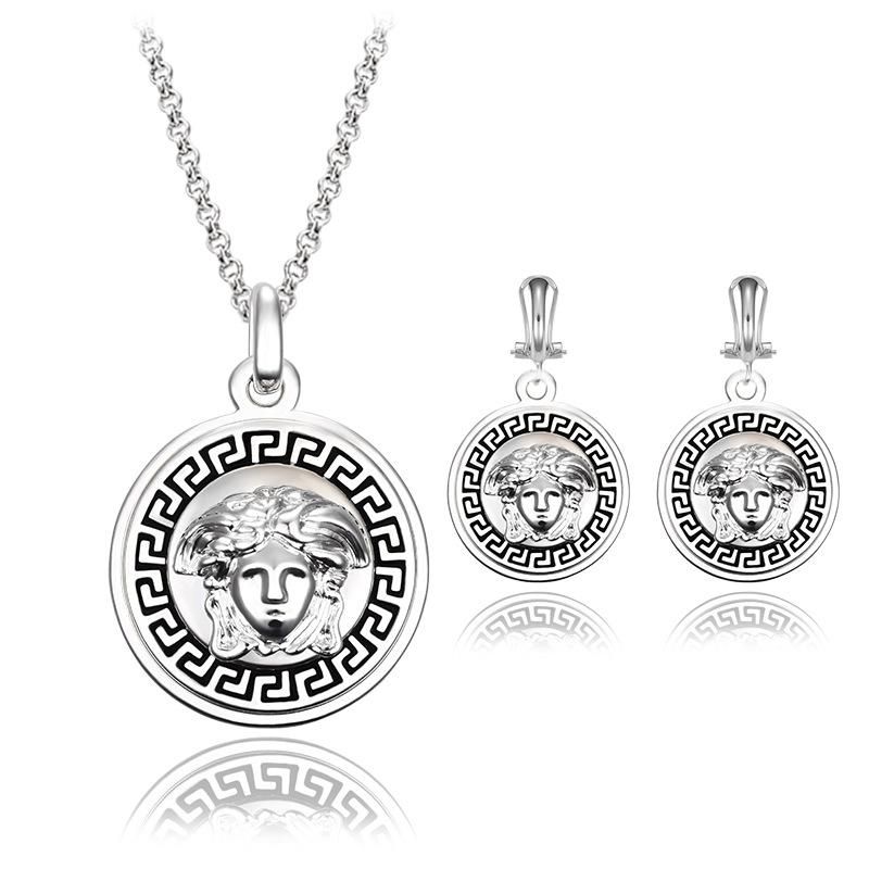 Unisex Plating Alloy Luxurious Jewelry Sets Nhxs127422
