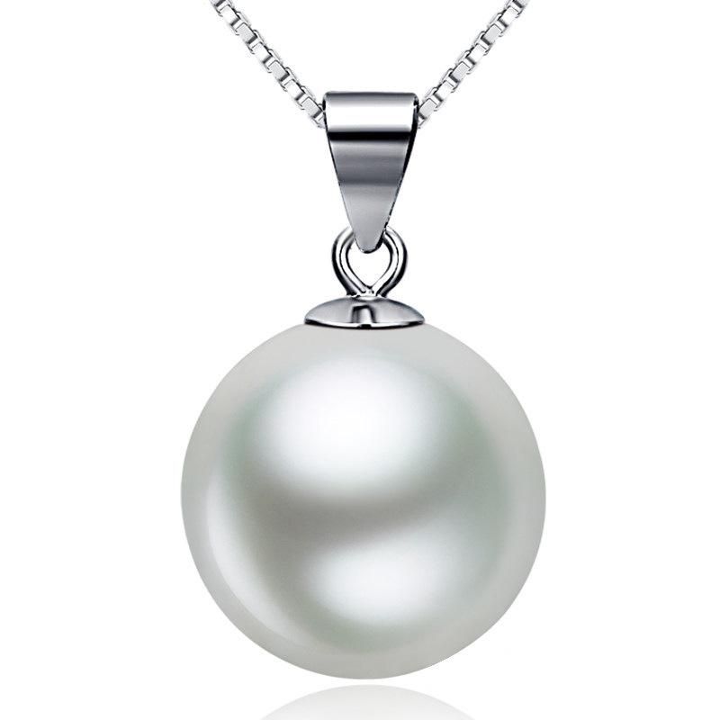 925 Sterling Silber Halskette Mode Perle Muschel Perlen Anhänger Event Specials Koreanischer Schmuck Großhandel Silbers Chmuck