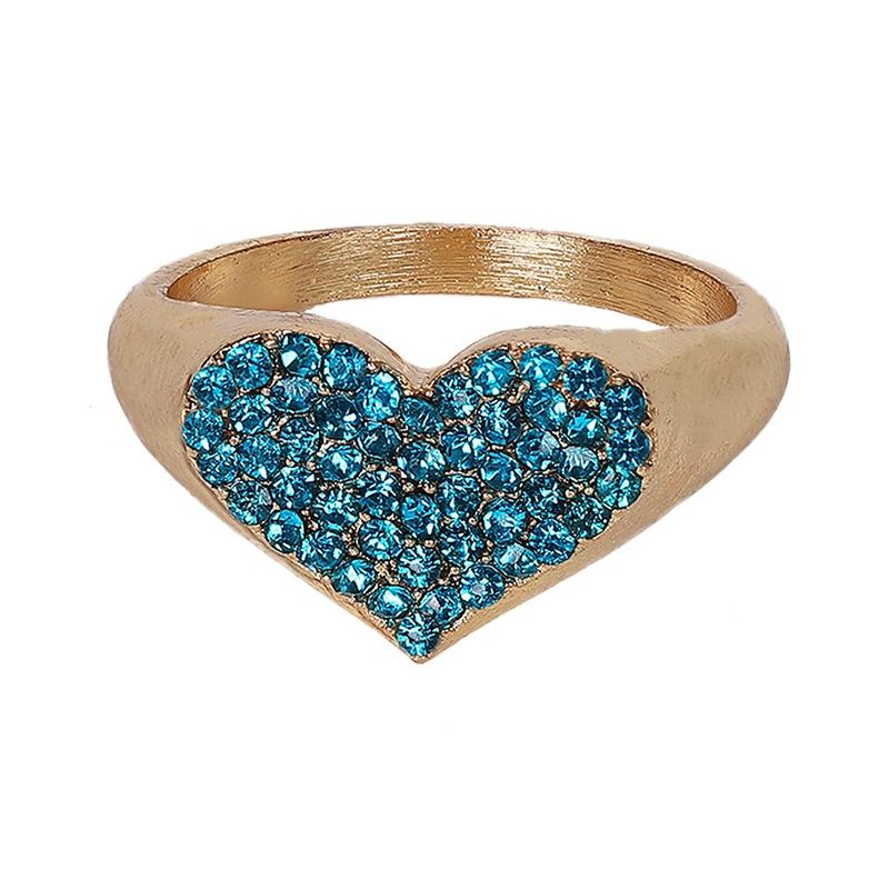 2019 Neues Produkt Diamant Liebes Kreis Matti Erter Ring Europäischer Und Amerikanischer Temperament Charme Diamant Einzel Ring Ring