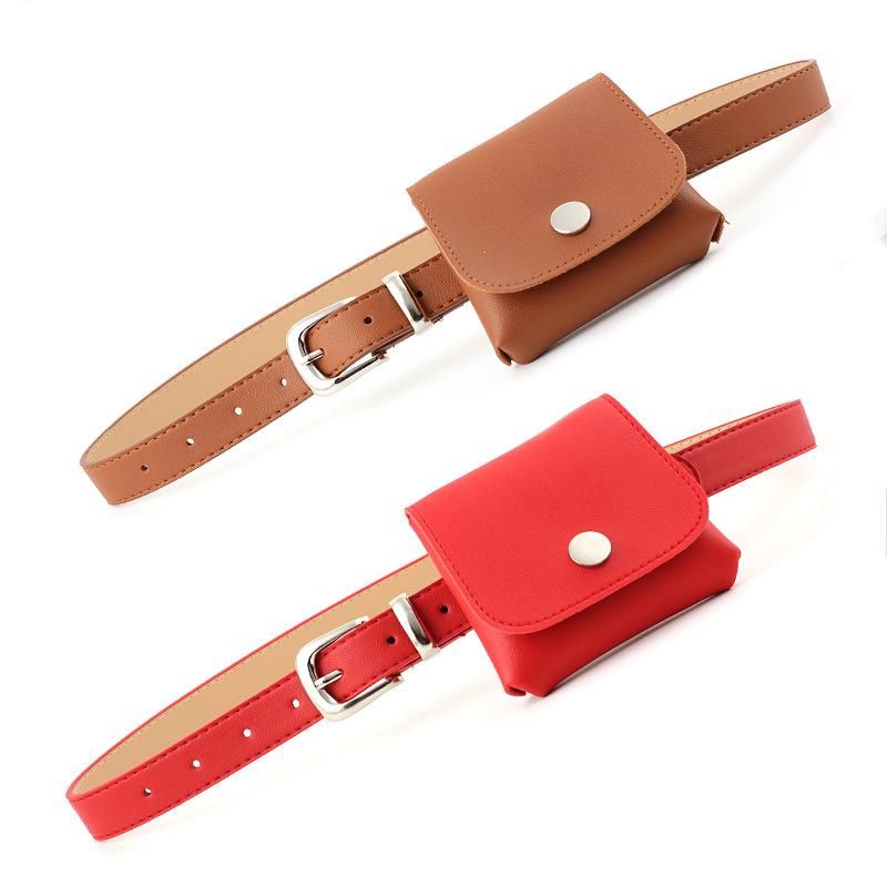 Fashion Woman Pu Fanny Packs Belt Strap For Jeans Dress Multicolor Nhpo134242