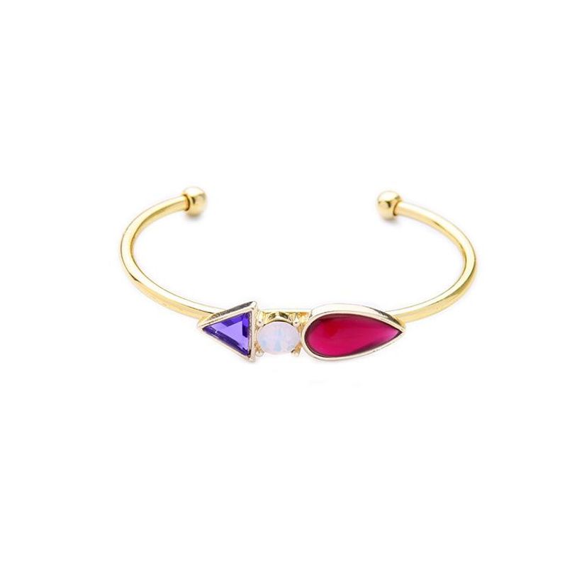 Pulsera De Aleación Simple Y Versátil Para Mujer. Nhqd134428