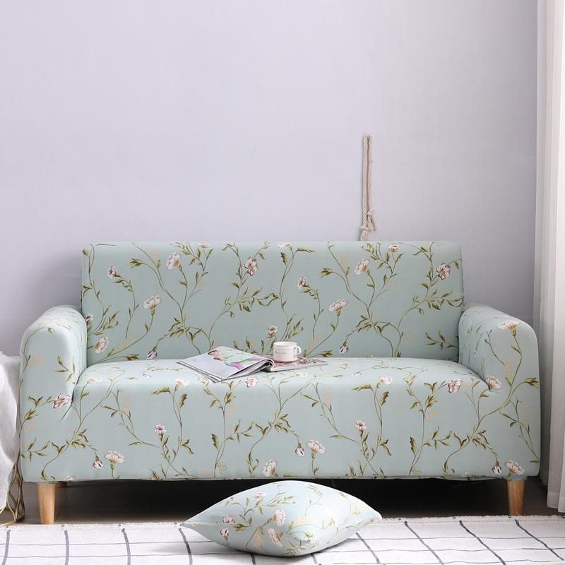 Comfortable Printed Sofa Cover Slipcover Cushion For Multiple Seats Nhsp134608