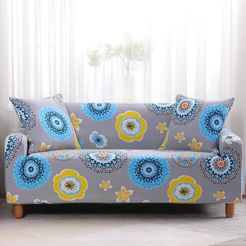 مريحة مطبوعة أريكة غطاء الغلاف وسادة لعدة مقاعد Nhsp134616
