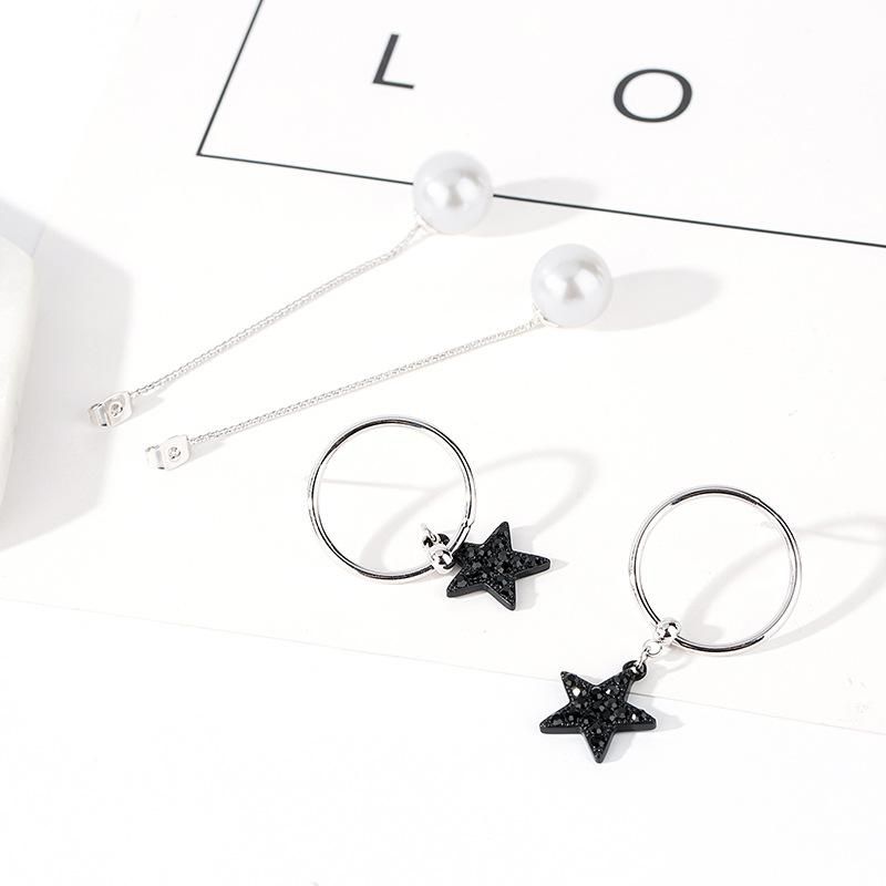 Womens Geometry Electroplating Alloy Earrings Nhll134766