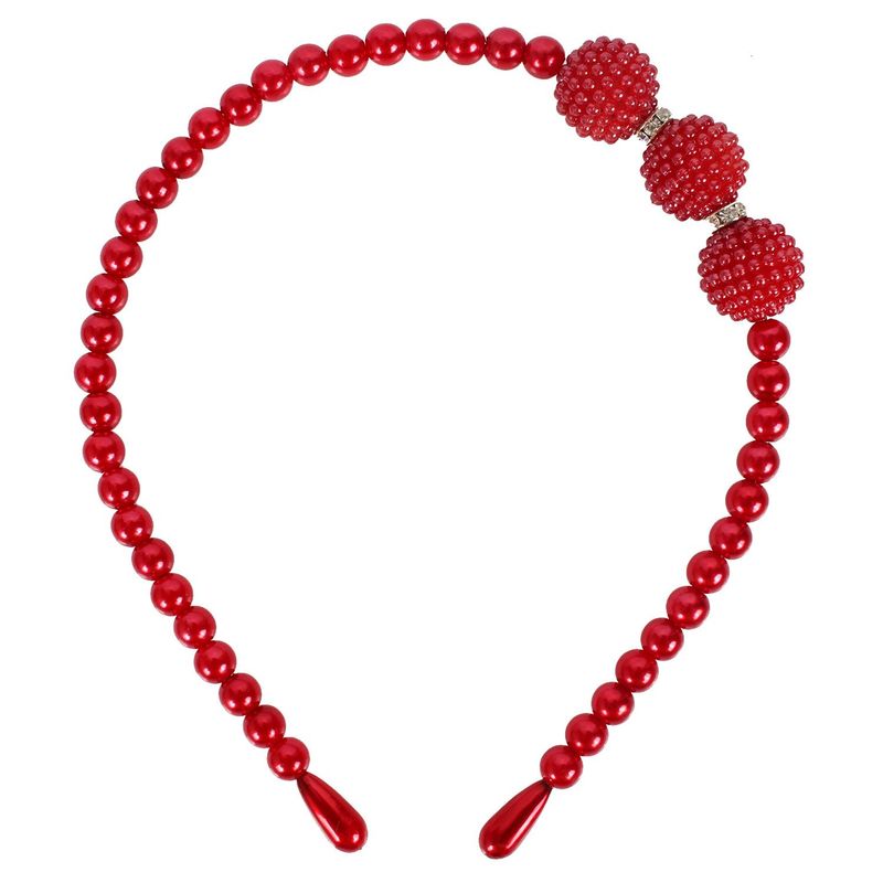 Koreanische Version Der Perlen Kopfschmuck Perlen Kugel Diamant Perlen Stirnband Weiblich Hair Ring 11650