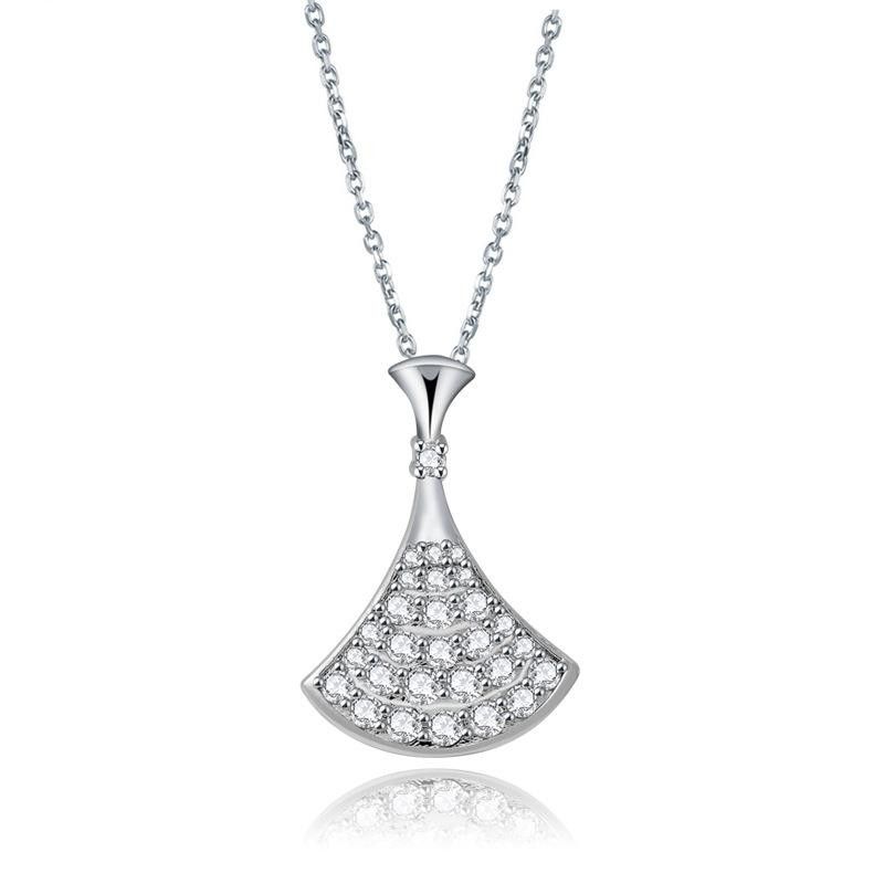 Jinsesheng D'été Beauté Collier Aaa Zircon Collier Étoiles Même Anti-allergie Usine En Gros