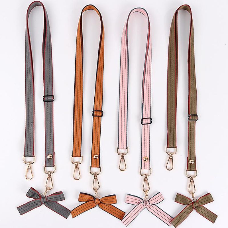 Korean Style Small Fresh Bow Can Be Slanted Mobile Phone Shell Lanyard Nhjp137272