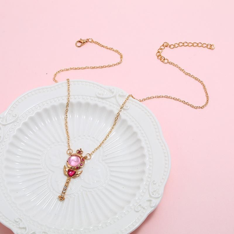 Womens Crown Plating Alloy Necklaces Nhkq137922