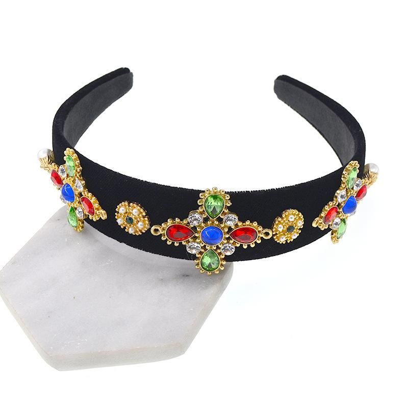 Womens Electroplated Alloy Hair Band &amp; Headbands Nhnt138123