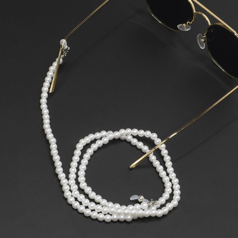 Ventes Directes D'usine Roman Perle Garniture Eye Chaîne 70cm Imitation Perle De Mode Et Respectueux De L'environnement En Gros