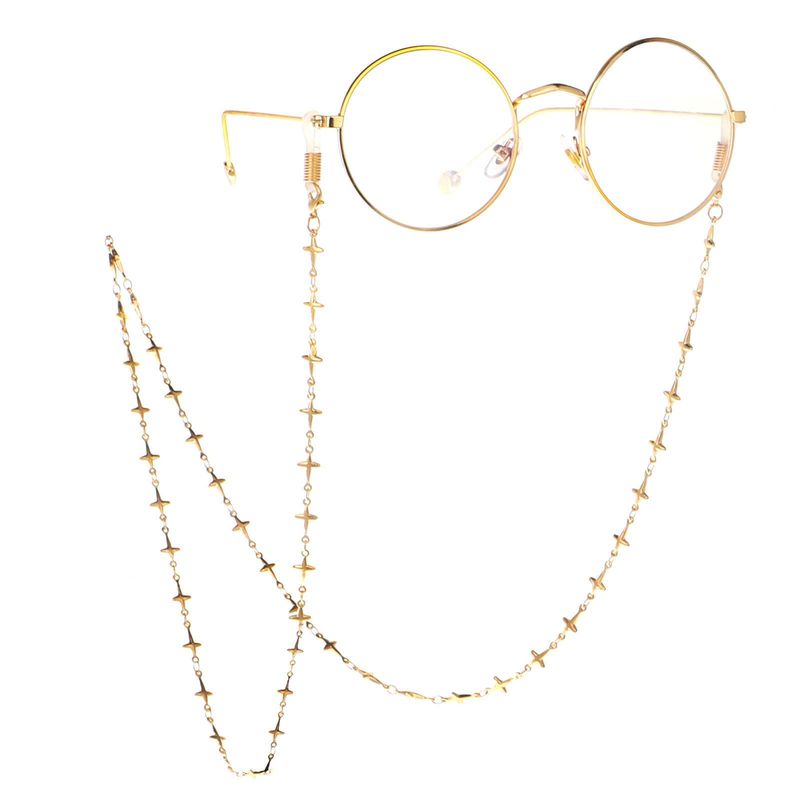 Fashion Airplane Beads Copper Glasses Chain Nhbc131002