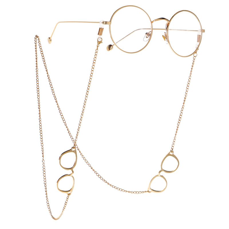 Fashion Glass-pendant Glasses Chain Nhbc131053