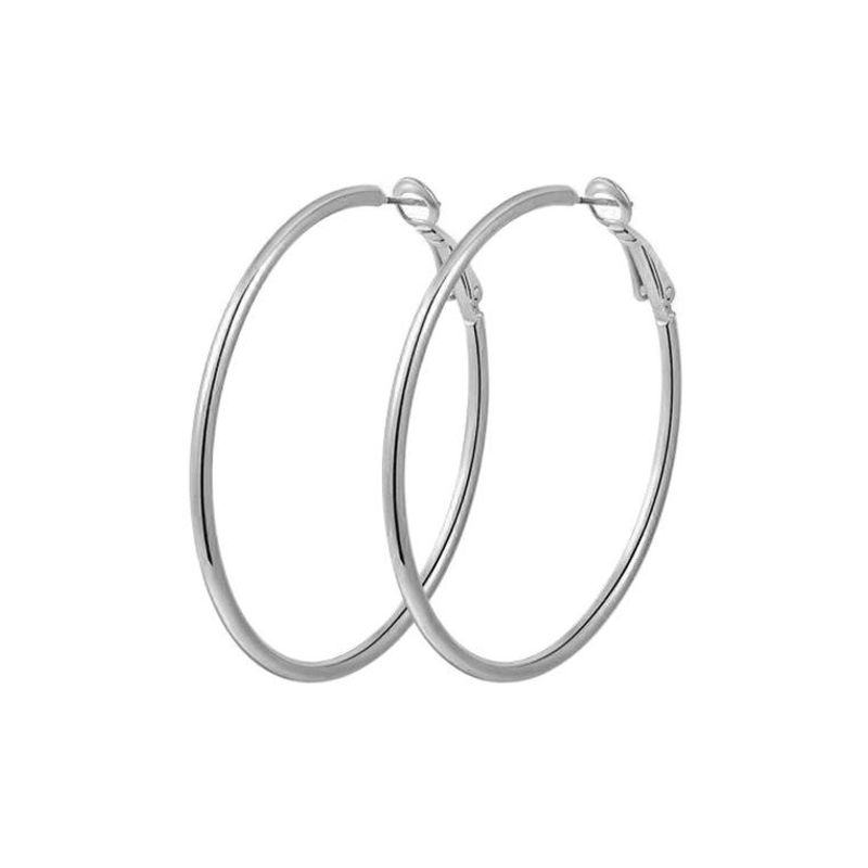 Womens Round Electroplated Metal Earrings Earrings Nhct141855