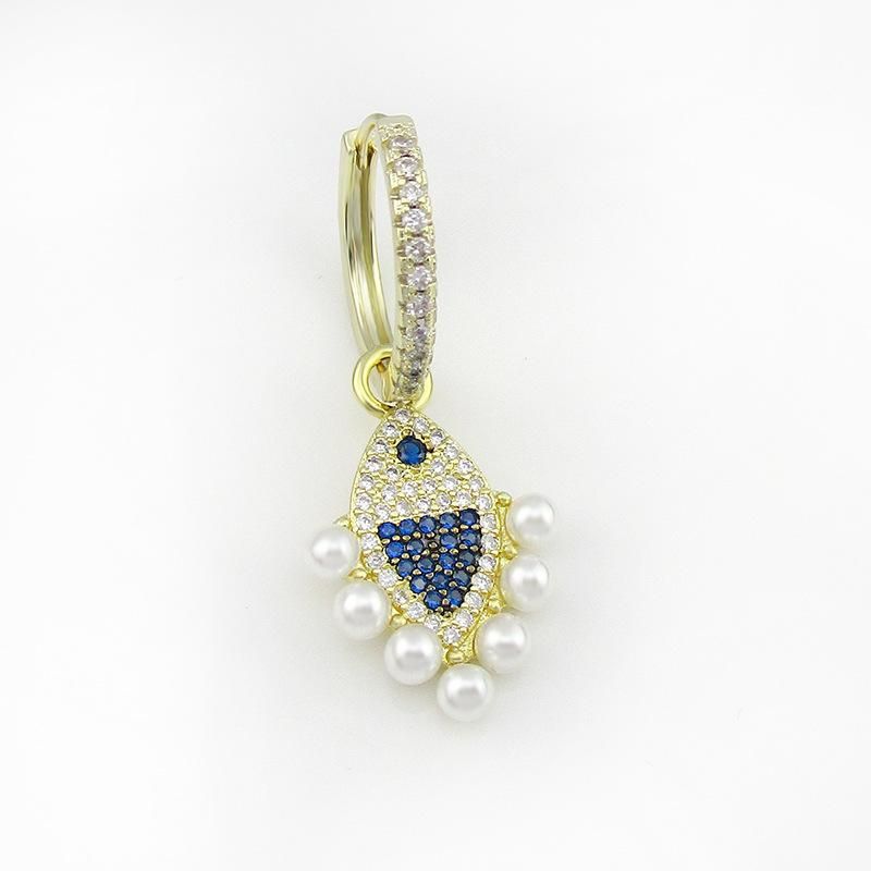 Fashion Lucky Fish Beads Earrings Nhlj142412